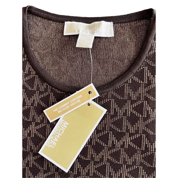 MICHAEL KORS Logo Jacquard Tank Dress - Picture 5 of 7